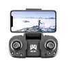 Drone Global 4K Double HD Camera Mini Veículo com WiFi FPV Profissional Helicóptero Profissional Selfie Drones Toys para Kid Battery KK1450371