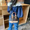 고품질 어린이 껍질 핸드백 아이가 인쇄 된 PU 가죽 체인 가방 소녀 단일 어깨 가방 여성 지갑