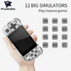 Powkiddy Q90 3-inch IPS-scherm Handheld Dual Open System Game Console 16 Simulators Retro PS1 Kids Gift 3D DHL