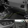 لأودي Q5 Year 2018-2020 لوحة التحكم المركزية الداخلية مقبض باب 3D/5D ألياف الكربون ملصقات شارات التصميم للسيارات