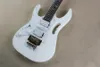 Sol elle H-S-H Pikaplar 24 FRETS Beyaz Elektro Gitar Jem 7V Serisi Floyd Gül Aksesuarları Kore Altın Donanım