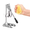 Edelstahl-Manuelles Juicer-Zitrone Orange Granatapfel-Fruchtsaft-Extraktor-Handpresse Citrus-Squeezer-Fruchtpressmaschinen