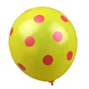 파티 장식 100pcs 라텍스 풍선 폴카 도트 웨이브 포인트 생일 축하 웨딩 장식 용품 크리스마스 장식 어린이 공기 공