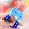 Infantil bebê teether mamilo fruta alimentos jantares silicone dentes de silicone segurança crianças alimentador alimentador mordida 4 cores