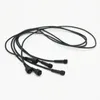 Downlights Silicone Wire 1 Meter Waterproof Cord Extension Cable And Shunt For 12V 24V Lighting Lamp 10pcs2889268