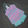 Tie Dye Tankini Swimsuits Kobiety Plus Size Swimwear Summer Monokini Vintage Kostium Kąpielowy Beachwear S ~ 3XL 210702