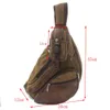 High Quality Men Canvas Sling Chest Daypack Backpack Travel High Capacity Brand Famous Cross Body Single Rucksack Shoulder Bag 210929