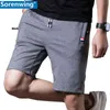 Krokodil märke bomullshands shorts nyaste sommar casual shorts män bomull mode xs-5xl joggers manlig kort bermuda beach h1206
