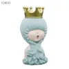 Original Nordic Little Loli Creative Decoration Girl Gift Resin Crafts Home Living Room Decorations 210414
