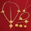 Habesha Set Ethiopia Style 24K Gold Color Eritrea Ethiopian Easter Jewelry Set H1022