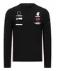 2021 new racing team F1 racing suit long-sleeved round neck T-shirt polyester quick-drying customizable summer men and women