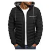 Mäns Hoodies Sweatshirts SpaceX Winter Jacket Varm Cashmere Slim Casual Down Coat Sports Top Tink Erasered