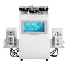 9 en 1 cavitation ultrasonique sous vide rf corps amincissant marteau froid lipo graisse brûlant rajeunissement de la peau machine laser