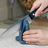 RISAMSHA Kitchen Knife Sharpener Carbide System Sharpening Stone 210615