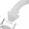 2022 última llegada 10 "Cachimbas de agua de vidrio Bongs Tubos de colores Embriagador Mini Pipe Dab Rigs Pequeño Bubbler Beaker reciclar plataforma petrolera