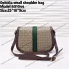 2021 designer di lusso Borsa a tracolla italia Ophidia Messenger bag Moda Borse Vintage Borse a tracolla di alta qualità borsa a tracolla classica consegna gratuita 601044