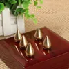 Aromatherapie Lampen Levert Water Drop Shape Stick Houder Messing Kleine Censuur Accessoires Mini Copper Wierook Home Decor