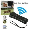 Upgraded Ultrasonic LED Anti Bark Devices Dogs Training Repeller Sonic Anti-barking Stop Barking Device Pet Dog Trainer Tool GQ404278b