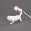 Table Lamps Nordic Designer Lizard Bedside Lamp Modern Cute LED Resin Animal Chameleon Bed Living Room Home Deco Light FixtureTabl224M