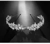 Зажимы для волос Barnettes Le Liin Wedding Tiara Star Cround Hrinestone Bridal Аксессуары для головного куска Серебро для небесных