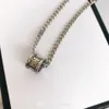 Klasyczny naszyjnik ze stali nierdzewnej Unisex projektanci pierścionki koło luksusy wisiorek naszyjniki dla mężczyzny kobieta biżuteria