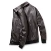 Men's Jackets High Quality Leather Jacket 2021 Autumn Winter Leisure Motorcycle PU Plus Velvet Coat For Men