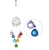 Dream Catcher Ornament hangers met kleurrijke kristallen bol prisma's Indoor Outdoor Garden Rainbow Maker Decorations