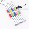 8 Pcs/lot Colorful Black School Classroom Whiteboard Dry White Board Markers Built In Eraser Student Children's Drawing Pen