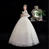 Lekka suknia ślubna 2022 New Bride Knot Dress Princess Show Cienki Mori French Tufted Spódnica