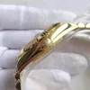 Orologio da uomo quadrante in oro 18 carati con intarsio di diamanti orologi meccanici automatici cinturino presidente fibbia pieghevole vende