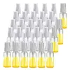 30ml 1oz plástico claro fino névoa frascos de pulverização recarregável pequeno recipiente de garrafa vazia para viagens Óleos essenciais Perfumes cosmético