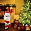 Decorazioni natalizie Regalo per bambole Ballo musicale Babbo Natale elettrico Giocattolo Twerking Canto Regali per bambini Festa