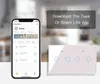 5 шт. AXUS умный сенсорный выключатель со стеклянной панелью, стандарт ЕС 456 Gang Tuya, настенный переключатель Wi-Fi, поддержка Google Home, голосовое управление Alexa3838675