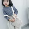 Frühling und Sommer Hosenträger Koreanische Kinderkleidung Herbst Mädchen Lässige Hosen mit weitem Bein 210625