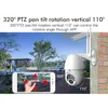 Draadloze gimble outdoor waterdichte balcamera 360 graden beveiliging anti-diefstal netwerk wifi hd surveillance IP-camera's