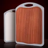 Solid Wood Chopping Block Durable Anti-slip Ebony Wheat Stalk Two-sided Cutting board Household Kitchen Tools Meat Bones Cheese JY0012