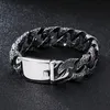 Mens Link Chains Trendy Cuban Chain Bracelet For Man Bicycle Motorcycle Links Accessories Party Men Jewelry 602678992734