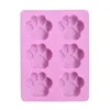 Silicone Cake Tools Mould soap Mold Baking Cat Paw Molds kitchen tool accessories RH1097