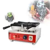 Processamento alimentar 110V 220V Fish Electric Waffle Maker Snapper Máquina Taiyaki