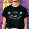 Femme T-shirts Pizza Amant Ouija Conseil Hipster Graphique Tee Unisexe Femmes Homme Mignon Grunge Goth Vêtements Tumblr Halloween Sorcière Chemise 210518