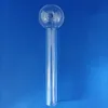 Tubo per bruciatore a nafta in vetro OD 30mm Chiaro spesso Pyrex Dabber Manico per fumatori Bong Dab Nail Rig Mano che brucia tabacco alle erbe