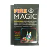 Trucchi di magia del fuoco mistico fiamme colorate in polvere Bonfire bustine camino fossa patio giocattolo maghi professionisti illusioni pirotech2328507