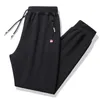 Pantalons décontractés pour hommes Pantalons de survêtement Hommes Coton Printemps Automne Jogger Pantalon Poches zippées Taille élastique Pantalon Haute Qualité Homme 17 210723