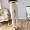 Korean Elegant Formal Black Suit Women Spring and Summer OL Style High Waist Pencil Pants with Belt Trousers 9237 50 210417