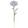 24K 골드 호일 로즈 꽃 LED 빛나는 갤럭시 어머니의 날 발렌타인 선물 패션 선물 상자 LLD8493
