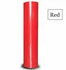 Kırmızı Altın Mavi 20 Renk Kağıt 30CMX100CM PVC Isı Transferi Vinil Pres Makinesi T-Shirt HTV Baskı