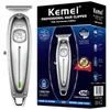 Original Electirc Barber Full Metal Habitação Pro Trimmer De Cabelo Para Homens Lithium Ion Poderoso Barba Trimme Finishing Machine 220106