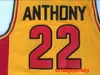 #22 Carmelo Anthony Basketball Shirts Mens Melo Carmelo Anthony Oak Hill High School Basketball Jersey Size S-XXL