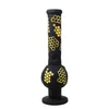 14 polegadas Grande Grosso Glass Bong Hookah Percolador Shisha Dab Rig Rig Fumando Tubulação de Água Filtro Beaker W / Catcher de Gelo