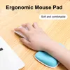 Jinccomso Dinlenme Mouse Pad Gaming 3D Silikon Jel Mousepad Mat Sağlıklı Ergonomik Yumuşak Bellek Bilek Destek Klavye Ofis